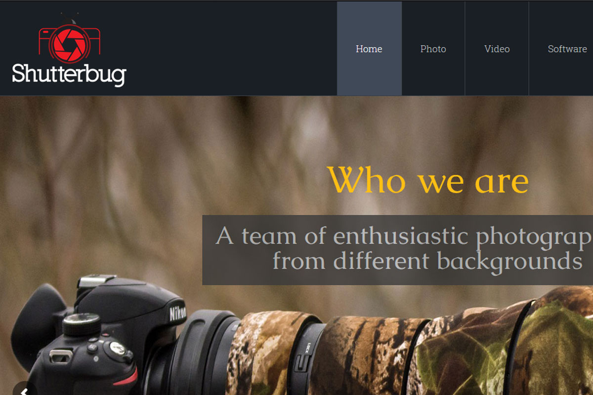 Photography Website